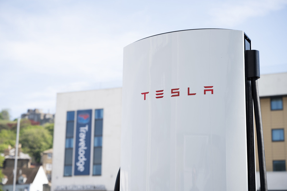 Tesla Superchargers at St James Dover